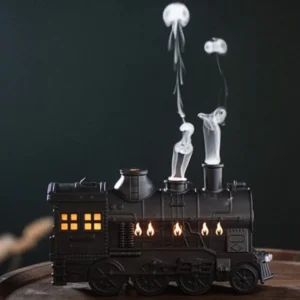 Alternative view of Black Train Diffuser – 3-in-1 Steam Humidifier & Aroma Mist Device