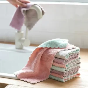 Super Cleaning Towel - Ultra-Absorbent & Stain-Free (Pack of 5)