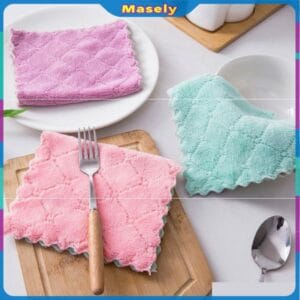 Super Cleaning Towel - Ultra-Absorbent & Stain-Free (Pack of 5)