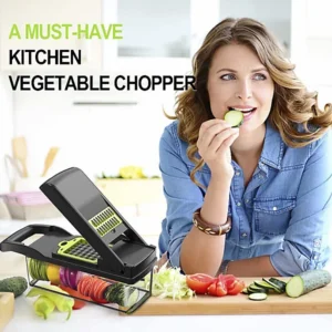 Premium 16-in-1 Vegetable Cutter – Big Size | Heavy-Duty Kitchen Tool 2025