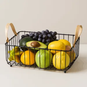 Alternative view of Binca Table Fruit & Vegetable Basket – Stylish Countertop Kitchen Organizer