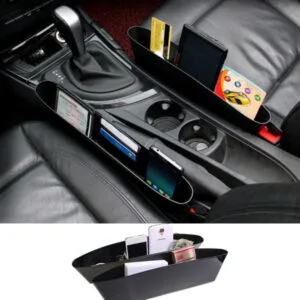 Car Catch Caddy – Seat Gap Storage Organizer to Prevent Items from Falling