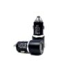 Car Cigarette Lighter Dual USB Port Charger With 3 in 1 Cable
