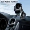 Universal 2-in-1 Car Phone Holder HD-09 – Dashboard and Air Vent Mount