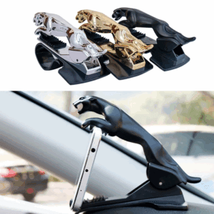 Alternative view of Car Mobile Phone Holder Leopard Cell Phone GPS Stand 360 Degree Mount Adjustable Clip