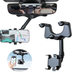 Car Rearview Mirror Phone Holder