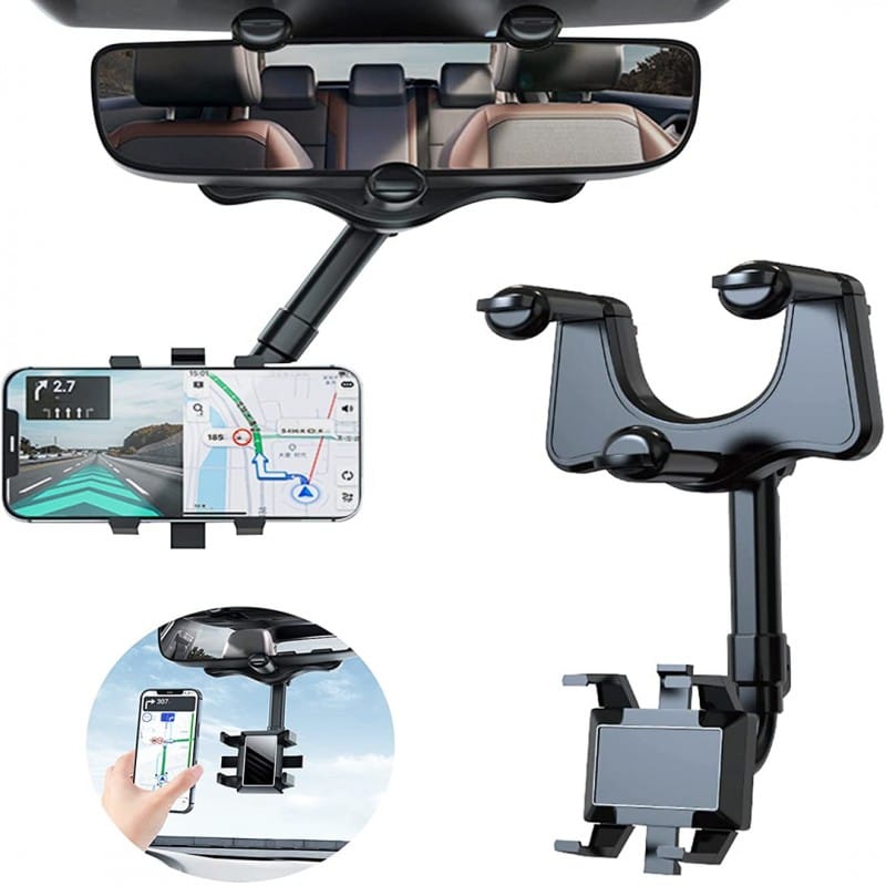 Car Rearview Mirror Phone Holder
