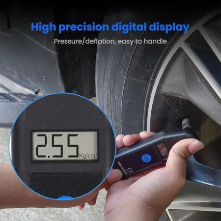 Digital LCD Tire Pressure Gauge Diagnostic Tool - Image 2