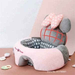 Alternative view of Disney Sofa Dining Chair Soft Seat – Cute Mickey & Minnie Cartoon Kids Chair