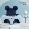 Disney Sofa Dining Chair Soft Seat Blue