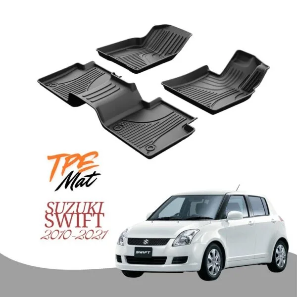 Suzuki Swift 2010-2021 TPE Car Floor Mats