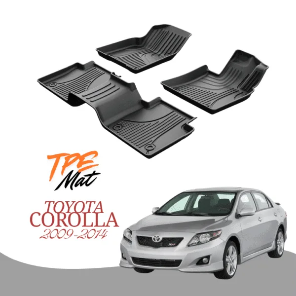 Toyota Corolla 2009-2014 TPE Car Floor Mats