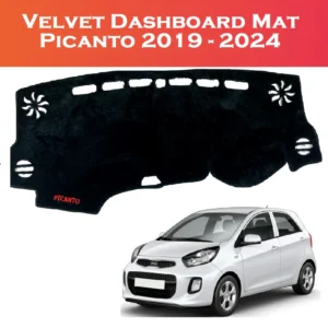 Velvet Dashboard Carpet For KIA Picanto 2019 Onward