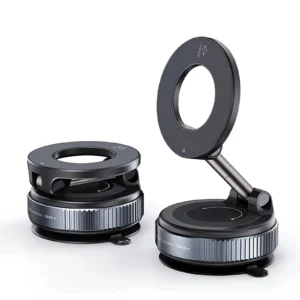 360° Magnetic Car Phone Holder with Strong Suction Base