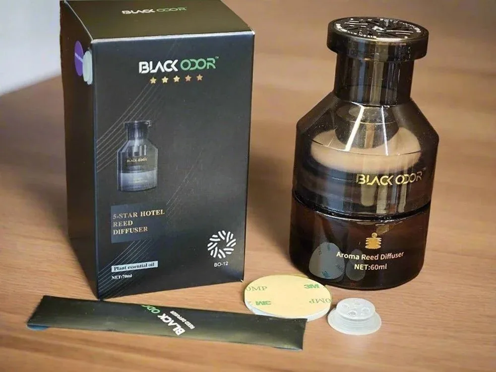 60ml Black Odor Car Air Freshener