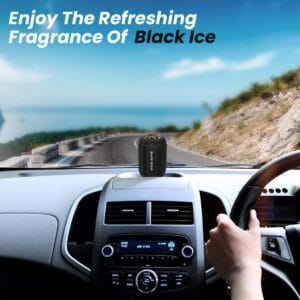 Alternative view of BLACK ODOR BO-8 Big Size Car Air freshener | 180G | Remove bad odors Air Freshener | Long-Lasting Fragrance for Car, Home & Office | Natural Fragrance Oil-Based Scent Last up to 60 Days