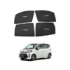 Daihatsu Move High Quality Sun Shade with Logo 4Pcs – Black – 2014-2018