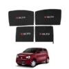 Suzuki Alto New 660CC High Quality Sun Shade with Logo 4Pcs – Black – 2019-2024