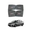 Suzuki Ciaz High Quality Sun Shade with Logo 4Pcs – Black – 2017-2019