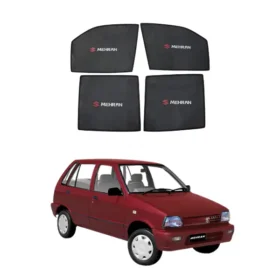 Suzuki Mehran High Quality Sun Shade with Logo 4Pcs