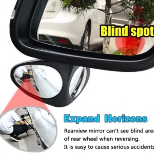 Alternative view of Universal Car Blind Spot Mirror – 360° Adjustable Wide Angle Rearview Safety Mirror