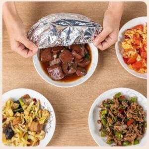 Reusable Aluminum Foil Food Wrap Covers
