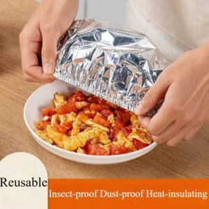 Reusable Aluminum Foil Food Wrap Covers