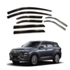 Changan Oshan X7 Premium Air Press Sun Visor With Chrome - Model 2022-2023