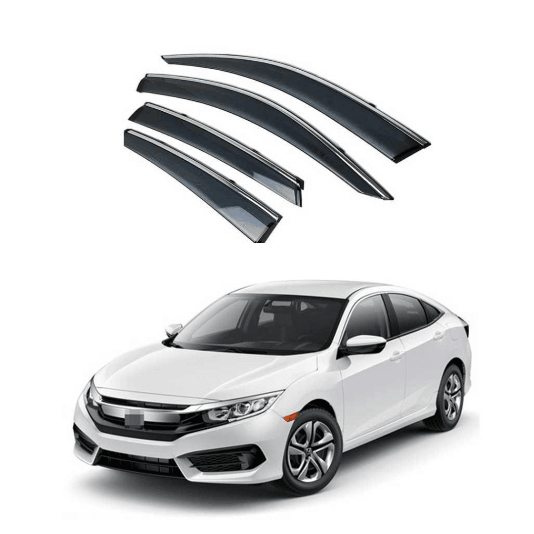 Honda Civic Premium Luxury Grade Air Press With Chrome 2016-2024
