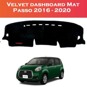 Velvet Dashboard Carpet For Toyota Passo 2016–2020
