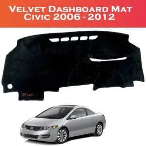 Velvet Dashboard Carpet For Honda Civic 2006 - 2012