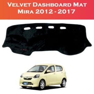 Velvet Dashboard Carpet For Daihatsu Mira 2012-2017
