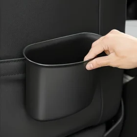 2-in-1 Car Trash Bin & Umbrella Holder | 10 Large Capacity Storage Features