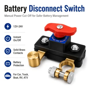 Universal Car Battery Disconnect Switch Benefits for Battery Protection & Security