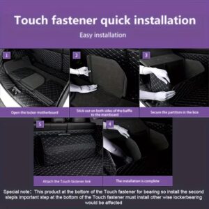 2-in-1 Car Trunk Organizer – Foldable Faux Leather Storage Box