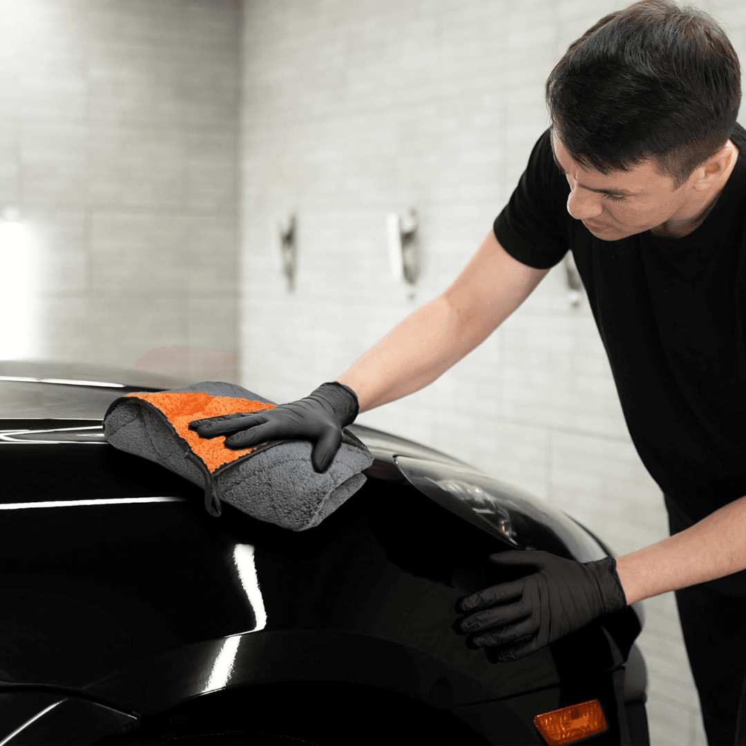 CAR CLEANING CLOTH SUPER PLUSHED 800GSM MICROFIBER