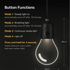 Alternative view of Car LED Ambient Light - Hanging Interior Mood Light for Cozy Vibes