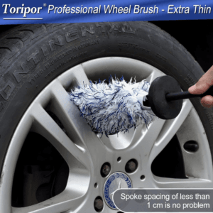 Alternative view of Tyre Wheel Cleaning Brush Car Detailing Kit - Soft Microfiber Brush and Wheel Cleaner Brush Car Wash -Tire Brushes for Cleaning Rims - Car Cleaning Supplies and Rim Scratch Free Material