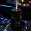 HILTON Car Perfume Diffuser 120ml | USB Rechargeable Aroma Humidifier | Car Air Freshener | LED Mist Diffuser