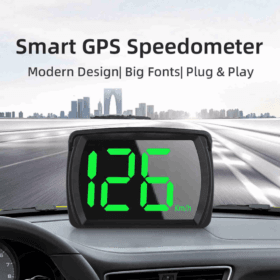 Heads up Display for Cars, Car HUD, Head up Display for Car, Digital GPS HUD Speedometer, USB Cable Plug and Play, Automatic Brightness Adjustment, Large Font Display