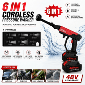 PORTABLE HIGH PRESSURE WASHER CAR SOLAR PANELS