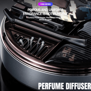 Solar helicopter car dashboard perfume
