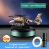 Solar military helicopter car perfume