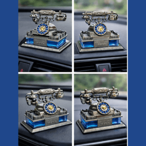 Alternative view of Telephone Car Perfume Air Freshener – Multicolour Dashboard Fragrance Diffuser