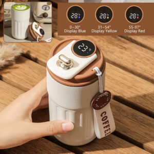 Alternative view of Portable Led Temperature Display Coffee Mug