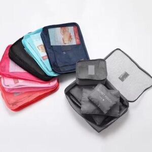 Pack of 6pcs Travel Storage Bag Original Made in China