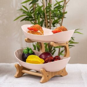 Wood Stand Serving Dish