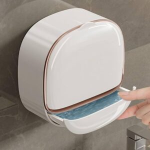Alternative view of Wall Mounted Soap Holder With Lid And Drain Tray