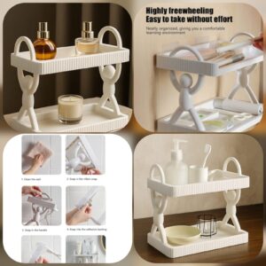 Alternative view of 2L Self-adhesive Wall-Mounted Character Shelf