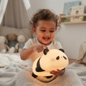 Alternative view of Cute Panda Night Lamp – Light Up Your Room with Cuteness
